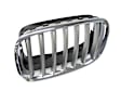 Genuine BMW Grille (Chrome) Frame with Titanium Grille - Replaces OE Number 51-13-7-185-223