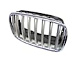 Genuine BMW Grille (Chrome) Frame with Titanium Grille - Replaces OE Number 51-13-7-185-224