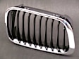 Genuine BMW Grille (Chrome) Frame with Black Grille - Replaces OE Number 51-13-8-208-488