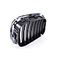 51-13-8-402-645 Driver Side Grille Shell and Insert, Silver