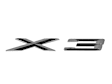 Genuine BMW Emblem "X3" for Hatch - Replaces OE Number 51-14-7-362-473