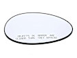 51-16-2-755-630 Passenger Side Mirror Glass