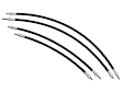 Genuine BMW Seat Adjustment Driveshaft Set for Vertical and Seat Back Adjustment - Replaces OE Number 52-10-8-157-408