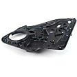 5K4839461 Rear, Driver Side Power Window Regulator, Without Motor