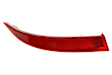Genuine BMW Reflector Bumper Cover (Red) - Replaces OE Number 63-14-7-240-997