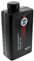 2010 Mini Cooper - Motor Oil, Recommended for MINI engines N12, N14, N16, N18, B36, B38, B46 and B48, Meets Specifications: BMW Longlife 01 FE, 1 Liter, Sold Individually, Genuine Mini