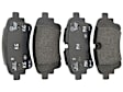 8W0698451AQ Rear Semi-metallic Brake Pad Set