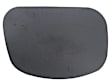 902-505-055-21-GRV Front, Driver Side Fog Light Cover, Black