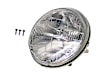 1990 Porsche 911 - Genuine Porsche Driver or Passenger Side Headlight Lens, For Original US Headlights