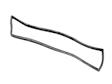 Genuine Porsche Genuine XL 91163197100 Taillight Lens Seal - Replaces OE Number 911-631-971-00