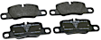 Genuine Porsche Brake Pad Set - Replaces OE Number 970-352-949-05