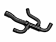 Genuine Porsche Water Hose to Water Pump (4-Way Hose) - Replaces OE Number 996-106-522-04