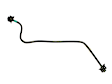 Genuine Land Rover Radiator Hose Radiator to Expansion Tank - Replaces OE Number LR006165