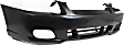 Front Primed Bumper Cover, Sedan, (Gl Model), With Fog Light Holes, Without Parking Aid Sensor Holes