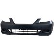 Front Primed Bumper Cover, EX/EX-L/LX Models, Without Fog Light Holes