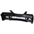 Front Primed Bumper Cover, Touring Model, With Fog Light Holes and Parking Aid Sensor Holes
