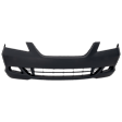 Front Primed Bumper Cover, Touring Model, With Fog Light Holes and Parking Aid Sensor Holes, CAPA Certified