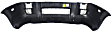 Front Primed Bumper Cover, 2.0L Engine, With Fog Light Holes, Without Side Marker Holes, CAPA Certified