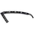 Front, Passenger Side Bumper Bracket, Under Headlight, Sedan