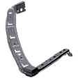 Front, Passenger Side Bumper Bracket, Under Headlight, Sedan