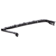 Front, Passenger Side Bumper Bracket, Under Headlight, Sedan