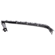 Front, Passenger Side Bumper Bracket, Under Headlight, Sedan