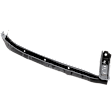 Front, Driver Side Bumper Bracket, Under Headlight, Sedan