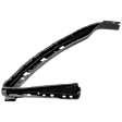 Front, Driver Side Bumper Bracket, Under Headlight, Sedan