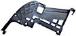 Front, Passenger Side Bumper Bracket, Lower Cover Bracket