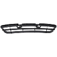 Front, Center Bumper Grille, Textured Black, Sedan