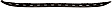 Front Bumper Grille, Black