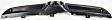 2003-2005 Honda Accord - Grille Assembly, Painted Black Shell and Insert