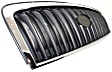 Grille Assembly, Chrome Shell with Painted Black Insert
