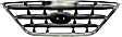 2005 Hyundai Elantra - Grille, Painted Black