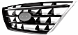 Grille, Chrome Shell with Painted Black Insert, 4 Cyl., 2.0L Engine