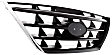 Grille, Chrome Shell with Painted Black Insert, 4 Cyl., 2.0L Engine