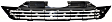 2007 Honda CR-V EX-L - Front, Lower Bumper Grille, Japan Built Vehicle, Textured Black, CAPA Certified