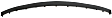 Grille Trim, Upper, Black, 4 Cyl., 1.7L Engine