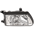 Passenger Side Headlight, with Bulb, Halogen, Clear Lens