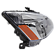 2003-2007 Honda Accord - Passenger Side Headlight, with Bulb, Halogen, Clear Lens