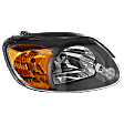 Passenger Side Headlight, with Bulb, Halogen, Clear Lens