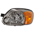 Driver Side Headlight, with Bulb, Halogen, Clear Lens