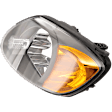 Driver Side Headlight, with Bulb, Halogen, Clear Lens