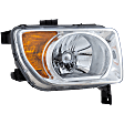 Passenger Side Headlight, with Bulb, Halogen, Clear Lens, 4 Cyl., 2.4L Engine