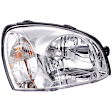 Passenger Side Headlight, with Bulb, Halogen, Clear Lens
