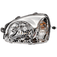 Driver Side Headlight, with Bulb, Halogen, Clear Lens