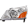 Driver Side Headlight, without Bulb, Halogen, Clear Lens