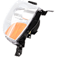 Driver Side Headlight, without Bulb, Halogen, Clear Lens