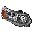 Passenger Side Headlight, with Bulb, Halogen, DX/EX/LX Models, 4 Cyl., 1.8L Engine, Coupe