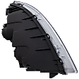 Passenger Side Headlight, with Bulb, Halogen, Clear Lens